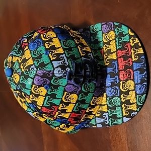 St.louis rainbow, flat brim, New Era59fifty, size 7 5/8 fitted baseball hat